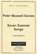 Seven Summer Songs Tenor Xylophone Part 