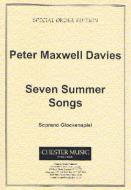 Seven Summer Songs Soprano Glockenspiel Part 