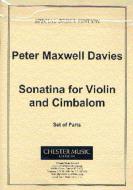 Sonatina For Violin And Cimbalom 