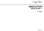 Meditation Op. 29 No.1 