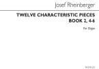 12 Characteristic Pieces Book 2 