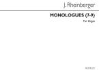 Monologues Nos.7-9 