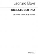 Jubilate Deo In A 