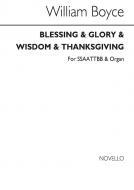 Blessing And Glory And Wisdom And Thanksgiving 