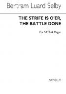 Selby The Strife Is O'er, The Battle Done 