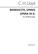 Benedicite, Omnia Opera In E Flat 