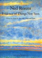 Evidence of Things Not Seen 