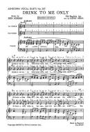 Trad Drink To Me Only 2-Part/Piano 