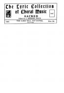 Bach The Lord Will Not Suffer Thy Foot To Be Moved SATB 