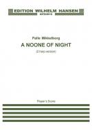 Mikkelborg Noone Of Night 2 Hp SATB 