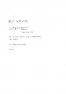 Sorensen Intermezzi Fra Himlen F/S 