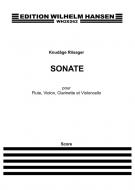 Riisager Sonata Flute/Clarinet/Violin/Vlc M/S 
