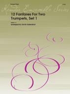 12 Fanfares for Two Trumpets Set 1 