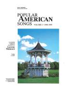 Popular American Songs Volume 1 
