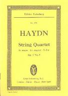 Streichquartett B-Dur op. 1/5 Hob. III: 5 