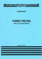 Three Pieces for Flute and Organ Op. 37a 