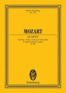 Quartett A-Dur KV 298 