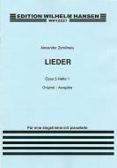 Lieder Op.5 Book 1 
