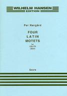 4 Latin Motets For SSATB 