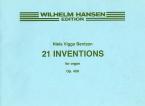 21 Inventions for Organ Op. 458 