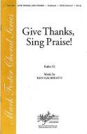 Give Thanks, Sing Praise 