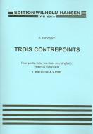 Trois Contrepoints No. 1 