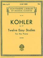 Twelve Easy Studies for Piano Op. 157 