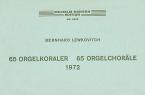 65 Organ Chorales 