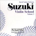 Suzuki Violin School 3 - CD 