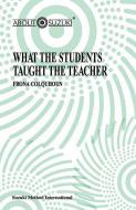 What The Students Taught The Teacher 