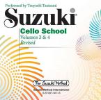 Suzuki Cello School 3 & 4: CD 