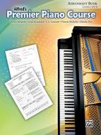 Premier Piano Course: Assignment Book 