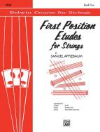 First Position Etudes for Strings Level 2 
