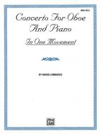 Concerto For Oboe And Piano (In One Movement) 