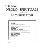 Album Of Negro Spirituals (High Voice) 