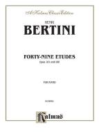49 Etudes, Op. 101 & 166 Standard