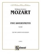 Five Divertimenti, K. 229 