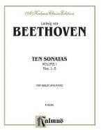 Ten Violin Sonatas, Volume I (Nos. 1-5) Standard