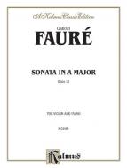 Sonata In A Major, Op. 13 