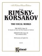 Two Vocal Works (Op. 52 and 53) 