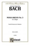 Missa Brevis No. 3 In A Major 
