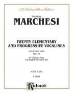 Twenty Elementary and Progressive Vocalises, Op. 15 