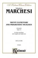 Twenty Elementary and Progressive Vocalises, Op. 15 
