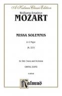 Missa Solemnis In C Major, K. 337 