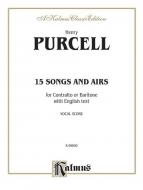 15 Songs and Airs for Contralto or Baritone Standard