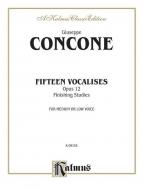 15 Vocalises, Op. 12 
