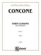 40 Lessons Op. 17 