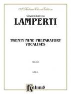 29 Preparatory Vocalises 