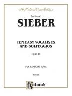 Ten Easy Vocalises and Solfeggios (Op. 48) 