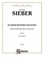 36 Eight Measure Vocalises Op.92 